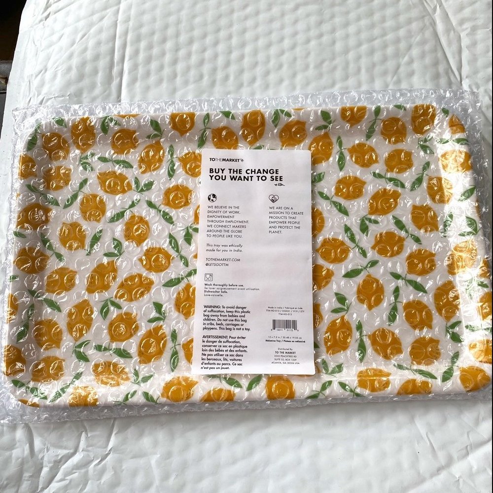 To the Market Lemon Squeeze Tray - Picture 4 of 6